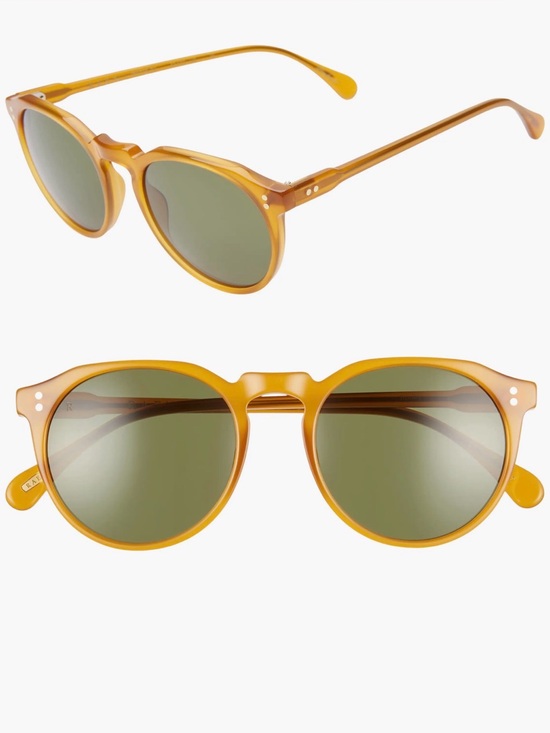 RAEN Accessories - RAEN Remmy 52 Sunglasses-CHAMPAGNE CRYSTAL / GREEN POLARIZED